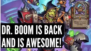 Highlander Warrior with Dr. Boom at 7 is Amazing! | Hearthstone