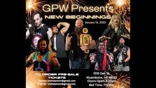 Grizzly Pro Wrestling New Beginnings Results 1/14/23 Wyandotte, Michigan