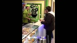 Un bicchiere d'acqua.. Gassata per favore