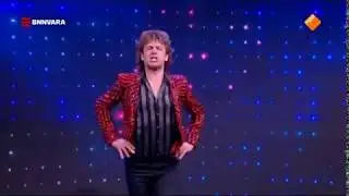 Mick Jagger aka Remko Vrijdag in Dwars Door De Week