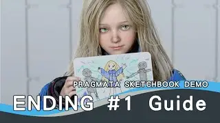 PRAGMATA SKETCHBOOK Demo | Ending 01 | No Commentary Walkthrough