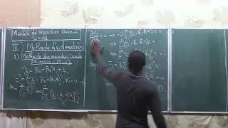 ÉCONOMÉTRIE: régression linéaire simple(3);estimation des paramètres du modèle
