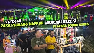 Mas Bre merapat !! Ratusan Pejuang Nafkah mencari Rezeki di Acara Sound Horeg Anniversary Team Sotok