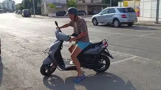Альнья. Район Oba. Тест драйв скутера Yamaha neos4 50cm3