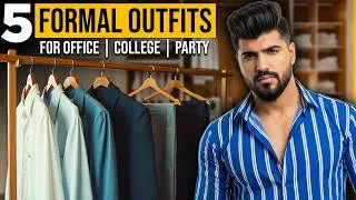 5 Best Formal Color Combinations for Men (2025) |Minimal, Classy Affordable Outfit Ideas| Sahil Gera