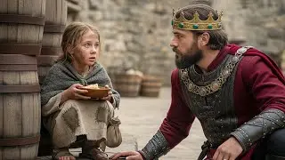 The Alpha King Found an Omega Maid’s Daughter Hiding to Eat Scraps — His Reaction Shocked the Pack