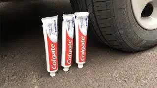 EXPERIMENT: CAR VS TOOTHPASTE