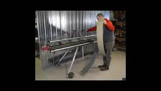 Fastest way to cut coil stock on a siding brake