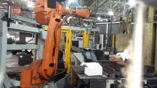 Robot with load cell sensor