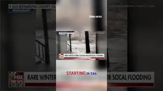 WATCH: Intense flood waters in Los Angeles