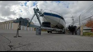 Project Boat Restoration Day 1: Donor boat engine removal and boat disposal