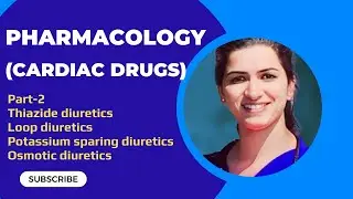 Cardiac Pharmacology part-2 | Diuretics | Saunders NCLEX RN
