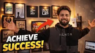 This Workspace Changed My Productivity📈|Setup Tour 🎥| Minimal & Motivational Workspace Aryan Babbar🔥