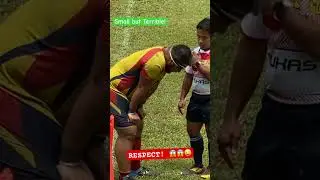 RUGBY WORLD CUP 2023: 😱😱 RESPECT THE GENTLEMEN GAME NO MATTER WHAT #shortvideo #shorts #redcars