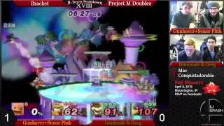B-Town Beatdown XVIII PM Doubles Bracket - Danimals/Greg vs. Gunhaver/Senor Pink