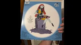 The Nightmare Before Christmas Disney Picture Disc Vinyl record album (side 2)