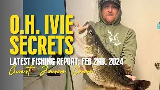 Ready to catch a giant?? Jason Conn shares secrets to catching a share-a-lunker on O.H. Ivie.