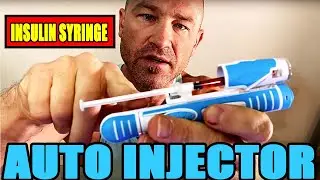 Auto injector with Insulin Syringes