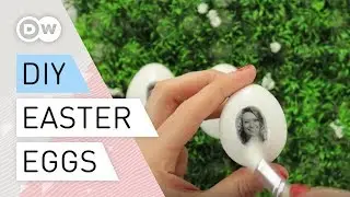 DIY - 4 new ideas for coloring Easter eggs