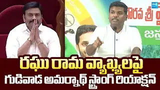 Gudivada Amarnath Strong Reaction On Raghu Rama Krishnam Raju Comments |@SakshiTVLIVE