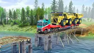 Top Truck Expert Reveals BEST Mining Truck Techniques for Treacherous Bridges
