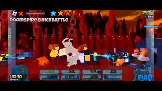 Beating 3 Star Deathbringer with this loadout Roblox The Battle Bricks