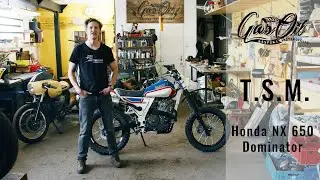 Honda NX 650 - T.S.M.//Gas and Oil Showtime