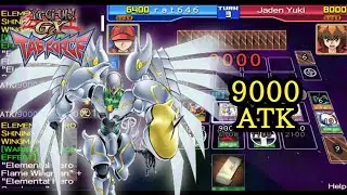 Elemental Hero Shining Flare Wingman vs. Jaden Yuki [ Yugioh GX Tag Force 1 ]