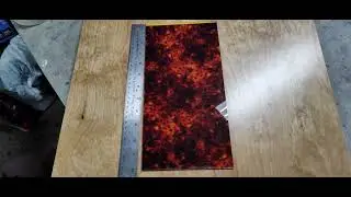 Tortoise Shell Archtop Acrylic Sheet