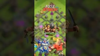 Seasonal Troop Attack #clashofclans #coc #shorts #wallbuster #gaming #attackstrategy