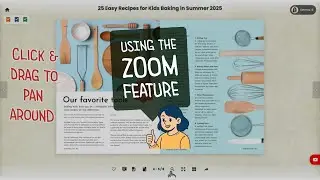 Fflipp Flipbooks! - Tutorial - How to Zoom & Pan in Your Fflipp Flipbook (See Every Detail!) 🔍