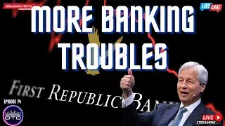 JPMorgan Grabs FRC, More Banking Trouble on the Horizon? Live Trading and Analysis #FRC #JPM