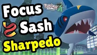 Focus Sash Sharpedo! Соревновательные рейтинговые битвы Pokemon Legends Z-A!