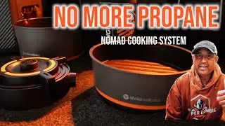 Goodbye to Propane!Stoke  Voltaics Nomad Cooking System