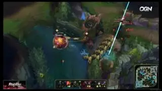 Faker gets caught but turns it around as Azir - League of Legends