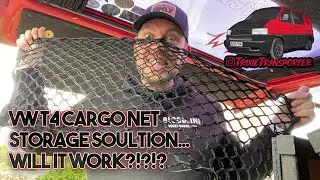 VW T4 Cargo Net Storage Solution! Will It Work??
