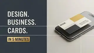 Canva App Business Card: Design in 5 MINUTES (FREE Mobile Guide)