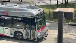 WMATA Articulated Bus 2020 New Flyer XD60 #5502 Driving by!