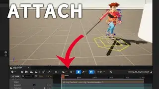 How to Attach an Object in Sequencer | Unreal Engine Tutorial
