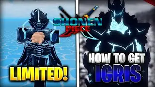 Shonen Piece | IGRIS Showcase + Tutorial Como Pegar Igris (Shadow Knight) #shonenpiece #limited