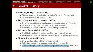 Environmental and Natural Resource Economics: 8.0 Energy and Metals Commodities