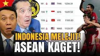 GILA! RANKING FIFA INDONESIA NGEBUT, MALAYSIA & VIETNAM KETINGGALAN?!