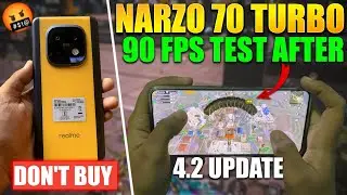 Realme Narzo 70 Turbo Pubg/Bgmi 4.2 Update Test | Worst Device 😠😭