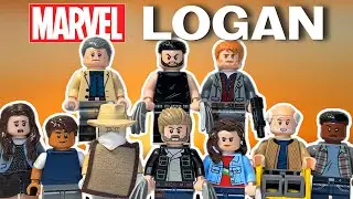 LEGO Marvel Logan How To Build ALL MAIN CHARACTERS!
