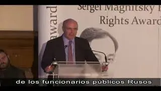 Bill Browder Part 2 2 Spanish Subtitles Sergei Magnitsky Human Rights Awards 2018