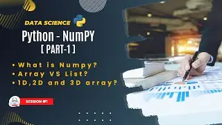 NumPy in python data science || Python NumPy tutorial for beginners 2023