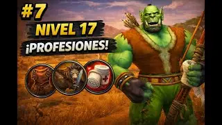 #7 Subiendo a nivel 17 en WoW WotLK | Orgis aprende profesiones y llega a Los Bald&iacute;os