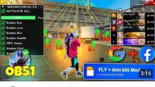 FREE Fire mobile 🔥FF Antiban Panel | OB51 | Free fire hack New 😈FF injector 2026 | FF Penel