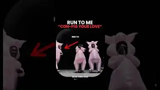 Run to me CONFESS YOUR LOVE ❤️🐷 #lyrics #shorts