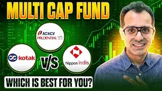 Kotak Vs ICICI Prudential Vs Nippon India Multicap Fund? || Which is best for you? || #investing 